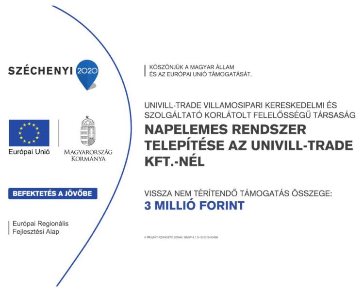 NAPELEMES RENDSZER TELEPÍTÉSE